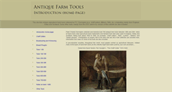 Desktop Screenshot of antiquefarmtools.info