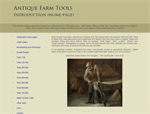 Tablet Screenshot of antiquefarmtools.info